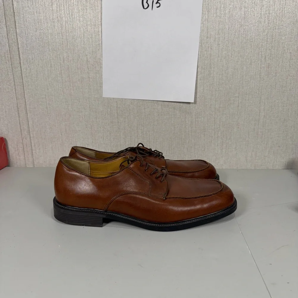 Dockers Brown Leather Lace-Up‎ Oxfords